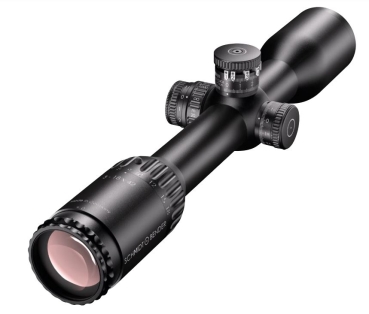 Schmidt & Bender Meta 3-18x42, Ringmontage ASV II-B LT (Höhe) / ASV II LT (Seite)