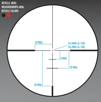 Preview: Sightmark Zielfernrohr Core HX 2.0 3-12x56 HDR2
