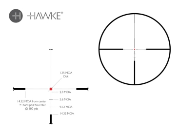 Preview: Hawke Endurance 30 WA SF 4-16x50 LR Dot 8x, sofort lieferbar